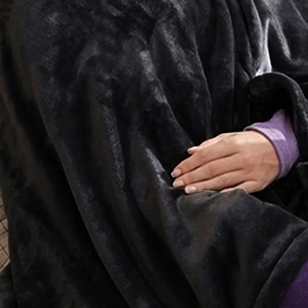 USB Heated Shawl – 3-Level Electric Heating Blanket & Wearable Poncho Throw for Home, Office, Camping & Travel